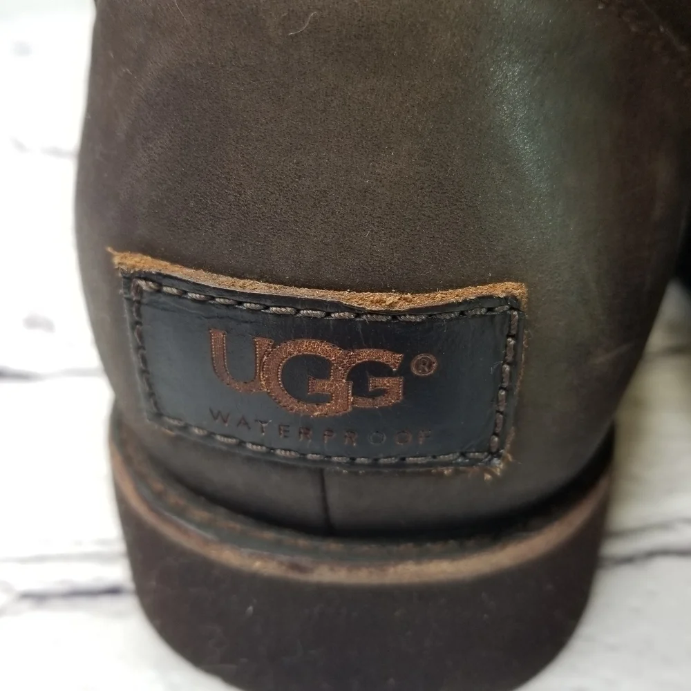 Ugg Hannen TL brown leather boots